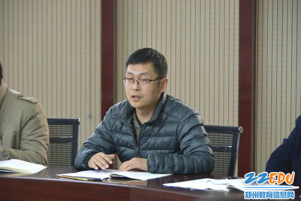 教务处赵利强主任重申教学常规要求
