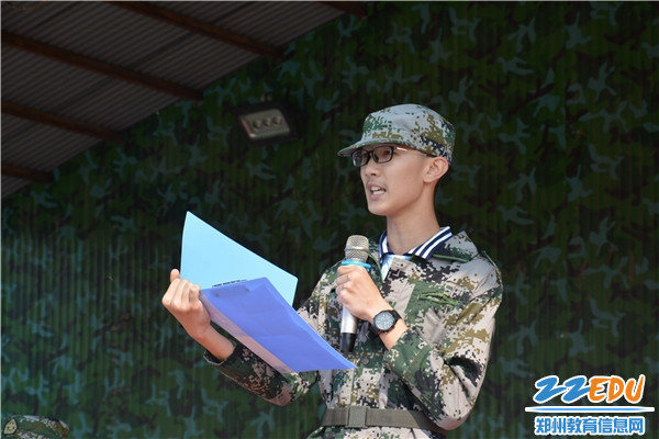 2、学生代表发言