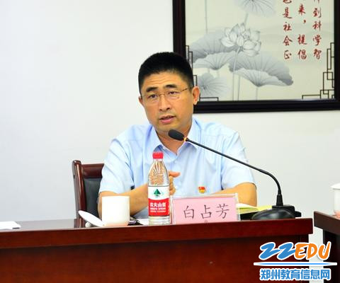 惠济区第三届人大代表白占芳致辞