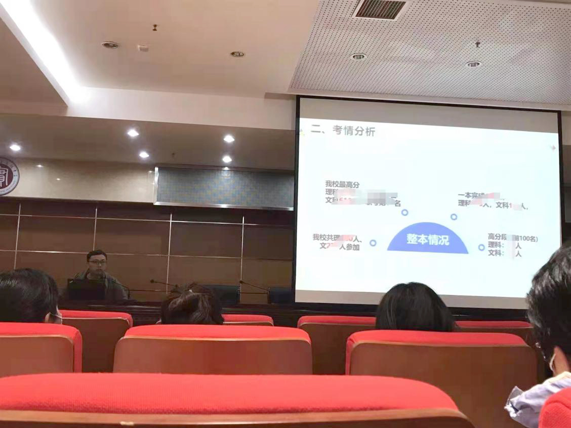 高二年级长兰龙老师对成绩进行分析.jpg