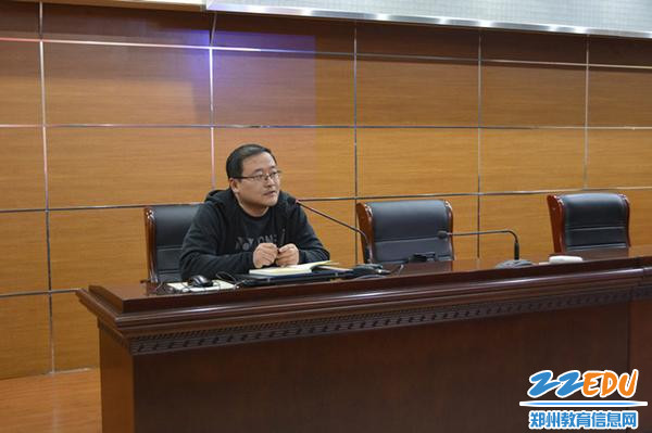 德育处张华均主任发言